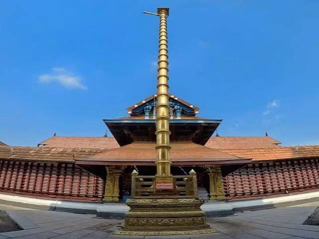 Khu vườn của người đàn ông may mắn này nằm cạnh một ngôi đền cổ của người Krishna, được gọi là Thirupalkroe Sri Krishna Swami Kshethram.