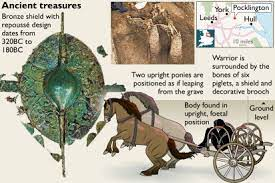 Năm 2018, một phát hiện quan trọng đã được công bố trong lĩnh vực khảo cổ học khi một tấm khiên được tìm thấy trong một ngôi mộ cổ của người Celtic tại miền Đông Yorkshire, nước Anh.