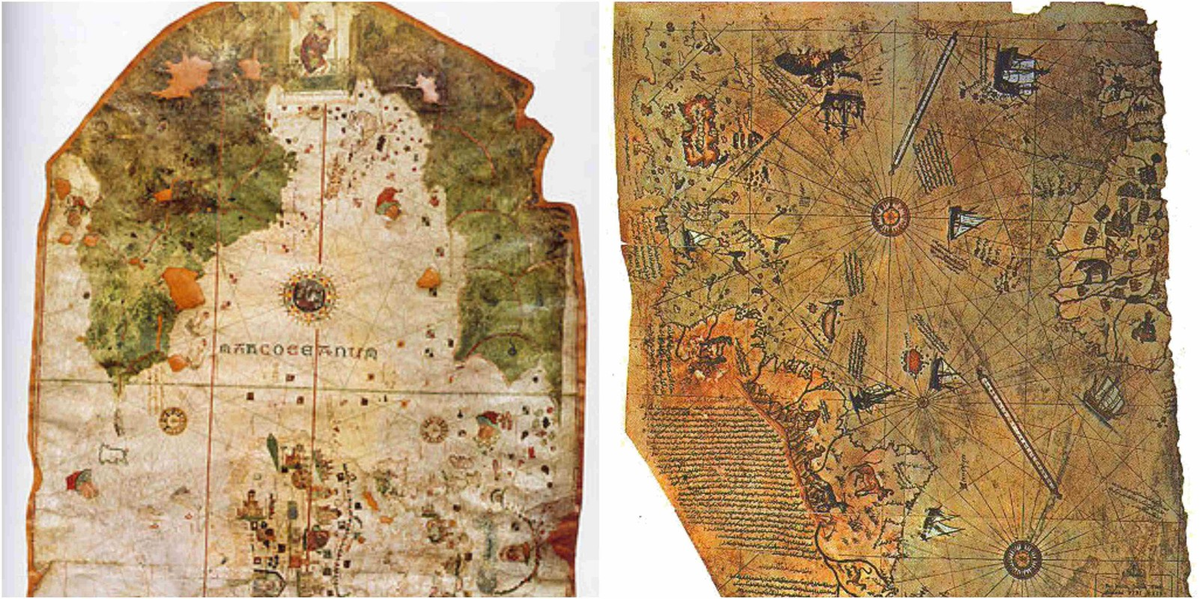 Nhiều nhà khoa học cho rằng bản đồ này có thể được giải thích bằng cách thống nhất các bản đồ cổ truyền khác và sử dụng các phương pháp đo lường rỗng để xác định vị trí các địa danh trên bản đồ.