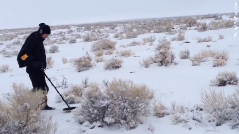 Vào năm 2018, một số nguồn tin xác nhận rằng có khoảng 200 mảnh thiên thạch đã rơi xuống một ngôi làng nhỏ ở Mãnh Hải, Trung Quốc khiến chính quyền địa phương này phải ra thông báo kêu gọi mọi người bình tĩnh. Ảnh: Baidu.