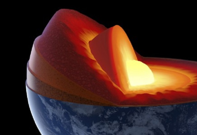 Các rặng núi đá ngồi được cho nằm ở độ sâu 650km bên dưới bề mặt hành tinh chúng ta trong một khu vực bí ẩn được gọi là lớp vỏ của Trái Đất.