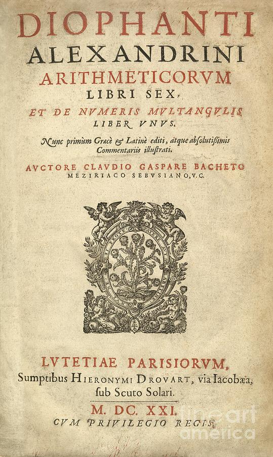 Ông được biết đến như là "cha đẻ" của ngành đại số, mặc dù ông đã được miêu tả là "người đốt sách" khi ông không chia sẻ các câu trả lời cho các câu hỏi mà ông đã đưa ra.