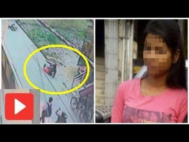 Karuna (phải) bị người qua đường bỏ mặc cho bị đâm tới chết giữa ban ngày (trái).