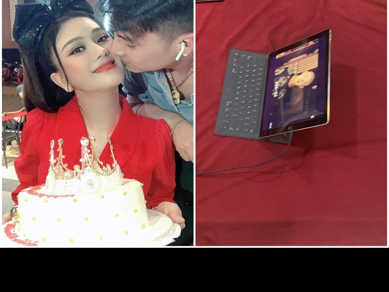 Cuối tháng 6, ông xã của Lâm Khánh Chi khoe cùng vợ cày phim. “Cùng bà xã cày phim đến gần sáng luôn. Hạnh phúc qua ngày thôi ạ, vợ cũng vui, mà chồng cũng thích. Lần đầu tiên trong đời, mà xem phim với người khác thâu đêm đến sáng luôn mà”, Phi Hùng chia sẻ.