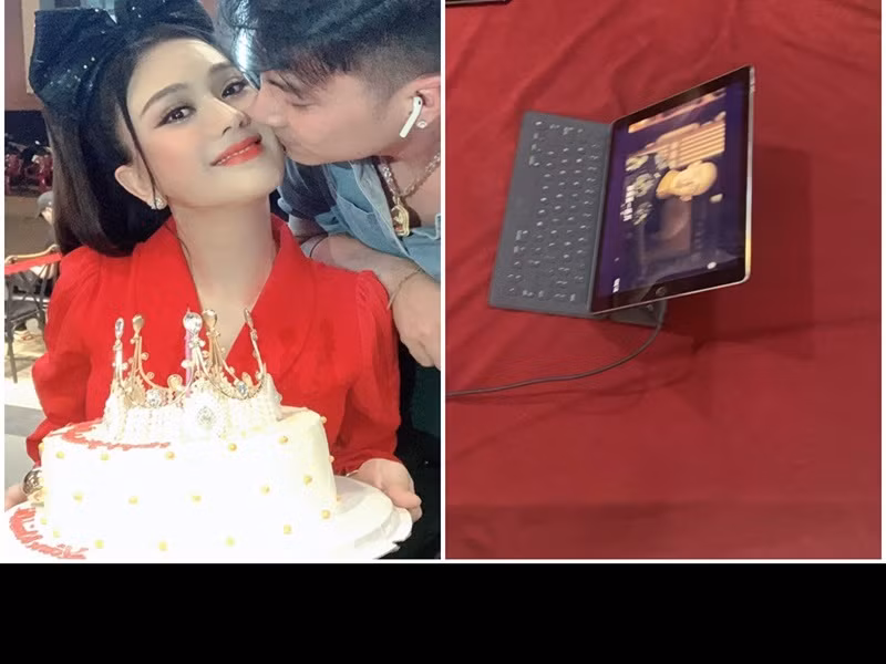 Cuối tháng 6, ông xã của Lâm Khánh Chi khoe cùng vợ cày phim. “Cùng bà xã cày phim đến gần sáng luôn. Hạnh phúc qua ngày thôi ạ, vợ cũng vui, mà chồng cũng thích. Lần đầu tiên trong đời, mà xem phim với người khác thâu đêm đến sáng luôn mà”, Phi Hùng chia sẻ.