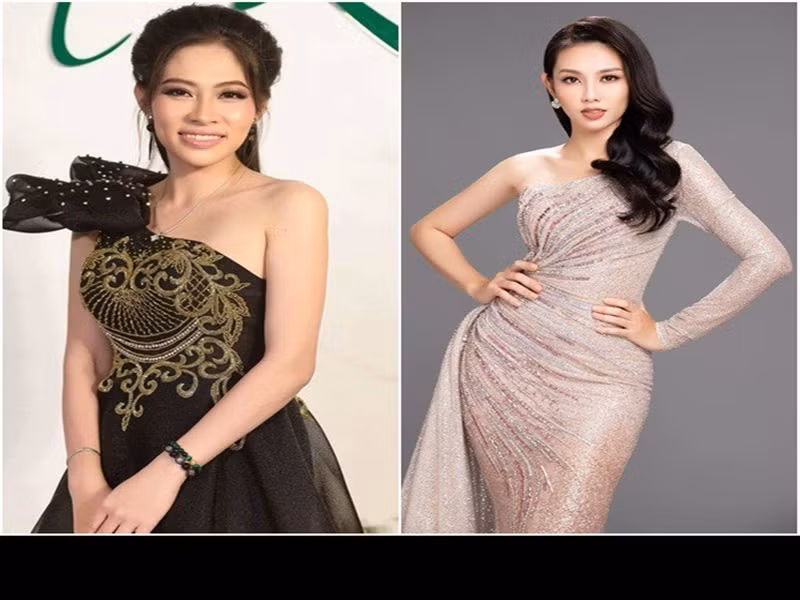 Mới đây, Thùy Tiên (phải) chính thức trở thành đại diện Việt Nam tại cuộc thi Miss Grand International 2021. Sau thông tin này, Đặng Thùy Trang - chị gái Hoa hậu Thu Thảo bất ngờ khơi lại lùm xùm Thùy Tiên bị tố vay 1,5 tỷ không chịu trả.
