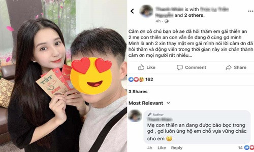 Gia dinh Thien An noi gi giua on ao Jack bo be con?