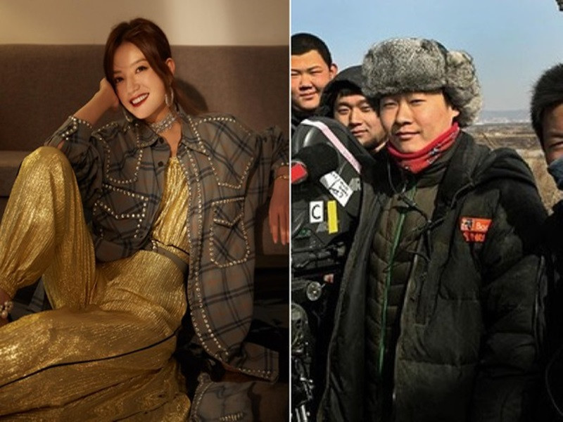 Từ tháng 9/2020, Triệu Vy không ít lần bị bắt gặp bên Kha Dục Danh. Cả hai cùng nhau dạo phố, mua đồ, đi ăn. Kha Dục Danh sinh năm 1984, kém Triệu Vy 8 tuổi, xuất thân trong một gia đình thế lực. Anh làm việc trong một vài dự án phim ảnh của Triệu Vy. Về mối quan hệ gây xôn xao với Kha Dục Danh, Triệu Vy giữ im lặng. Ảnh: Tiền Phong