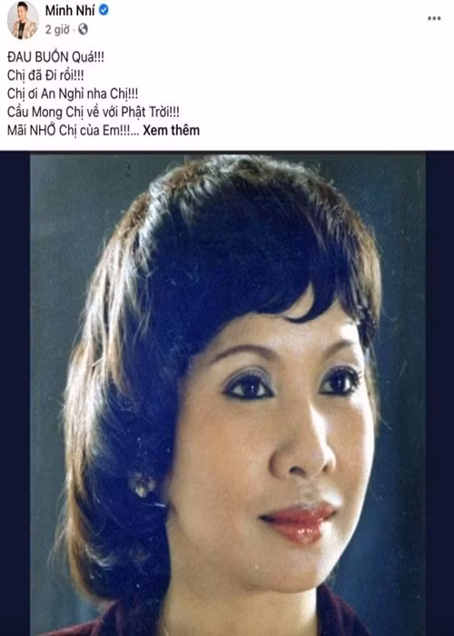 Diễn viên Minh Nhí cho biết, anh sẽ luôn nhớ về nghệ sĩ Bạch Mai.