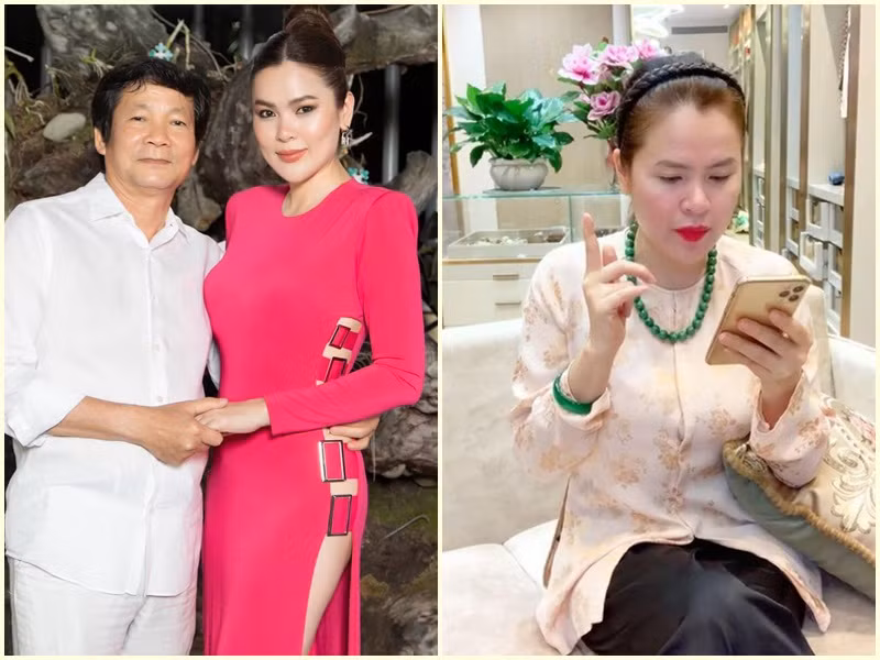 Soi hon nhan cua HH Phuong Le livestream tang tien cho nguoi ngheo