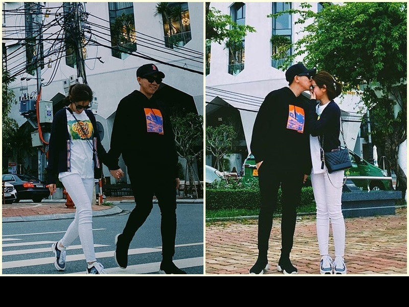 Trên trang cá nhân, bạn gái của Anh Đức thường xuyên đăng tải hình ảnh hẹn hò lãng mạn.