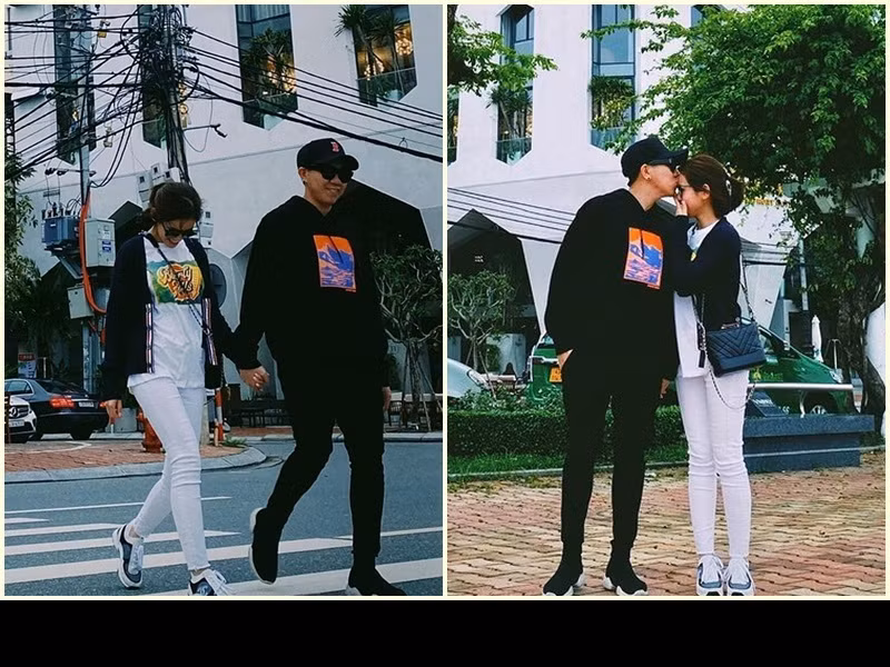 Trên trang cá nhân, bạn gái của Anh Đức thường xuyên đăng tải hình ảnh hẹn hò lãng mạn.