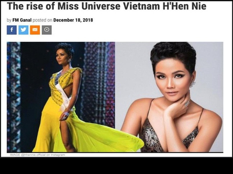 Ngoài ra, H’hen Niê có tên trong danh sách đề cử Nghệ sĩ ấn tượng ở giải VTV Awards 2021 còn bởi gây ấn tượng khi thi nhan sắc quốc tế, H'hen Niê là người đẹp Việt đầu tiên giành chiến thắng giải “Timeless beauty - Vẻ đẹp vượt thời gian” của chuyên trang Missosology. Cô còn là mỹ nhân Việt được truyền thông quốc tế đưa tin nhiều nhất nhờ câu chuyện truyền cảm hứng tại Hoa hậu Hoàn vũ Thế giới 2018.