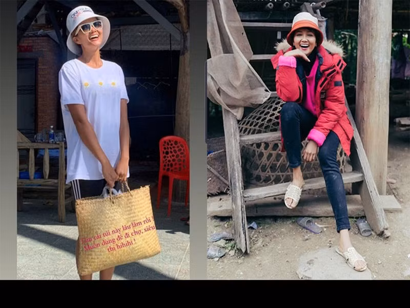 Đa phần thói quen của H’hen Niê không thay đổi khi cô nổi tiếng. Cô vẫn thích ăn những món ăn quê nhà, dân dã, đi dép tổ ong, đeo túi cói, diện lại đồ cũ.