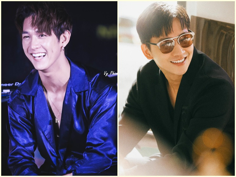 Gương mặt của 2 soái ca quân nhân màn ảnh Việt điển trai không kém cạnh nhau. Nếu Song Luân đốn tim fans với nụ cười má lúm đồng tiền thì Võ Cảnh gây ấn tượng với đôi mắt biết nói, nụ cười tỏa nắng.