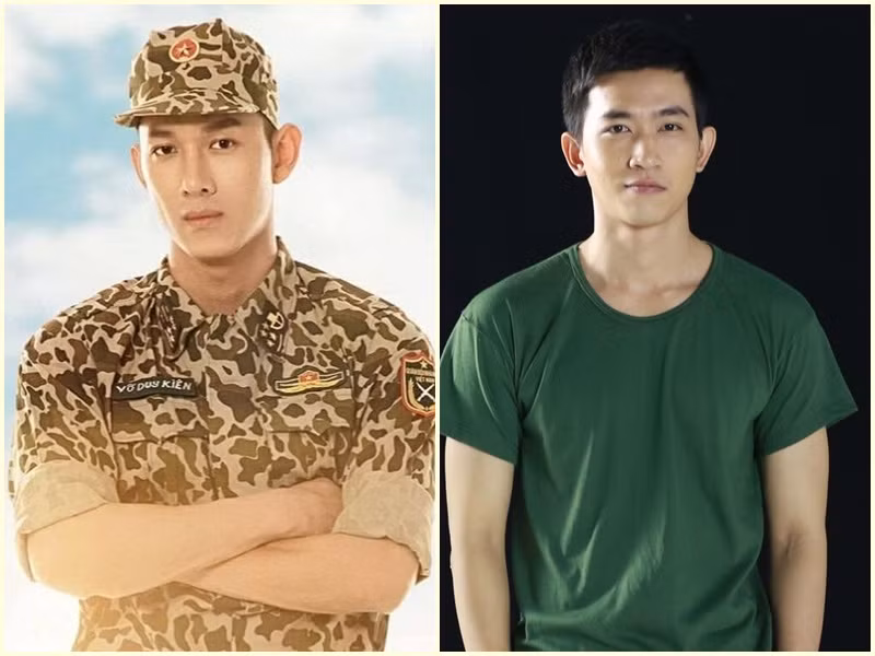 Võ Cảnh (phải) tham gia phim điện ảnh “Sứ mệnh trái tim” năm 2016. Vai diễn của anh là Hoàng Bách – con của một doanh nhân giàu có, ham chơi, bốc đồng và đua đòi siêu xe, hàng hiệu. Bách được cha gửi vào quân đội với mong muốn nhận ra giá trị sống và cống hiến sức trẻ cho đất nước. Anh chàng này cùng đồng đội làm công việc nguy hiểm để giữ an toàn cho bản nghèo vùng cao. Song Luân cũng đóng quân nhân khi vào vai đại úy Duy Kiên, ứng với vai của tài tử Song Joong Ki trong “Hậu duệ mặt trời” phiên bản Hàn Quốc.