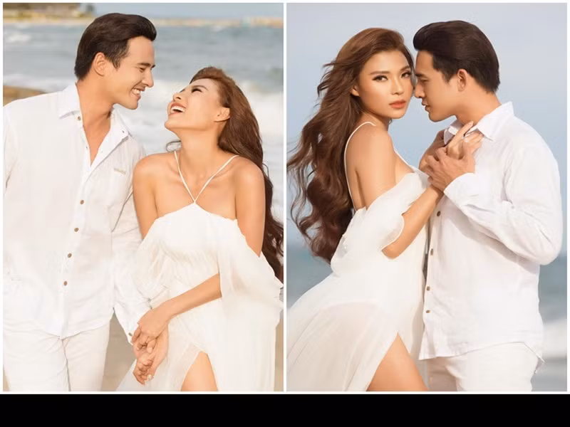 Ngoài những thành công nhất định trong sự nghiệp, Thúy Diễm còn có tổ ấm hạnh phúc ở tuổi 35. Cô kết hôn năm 2016 với nam diễn viên Lương Thế Thành.