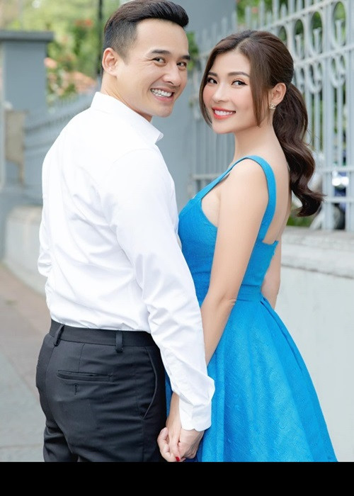 Thúy Diễm cảm thấy may mắn vì lấy được người chồng chiều chuộng, yêu thương vợ con như Lương Thế Thành.