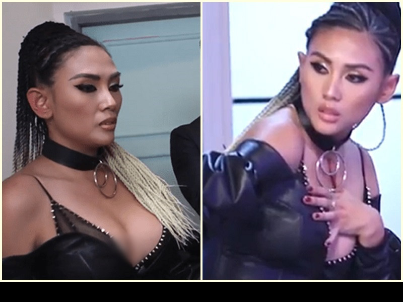 Võ Hoàng Yến cho hay cô không tự tin vì vòng một khủng khiến cô mặc đồ của nhà thiết kế nào cũng không vừa. Ảnh: Thời đại plus