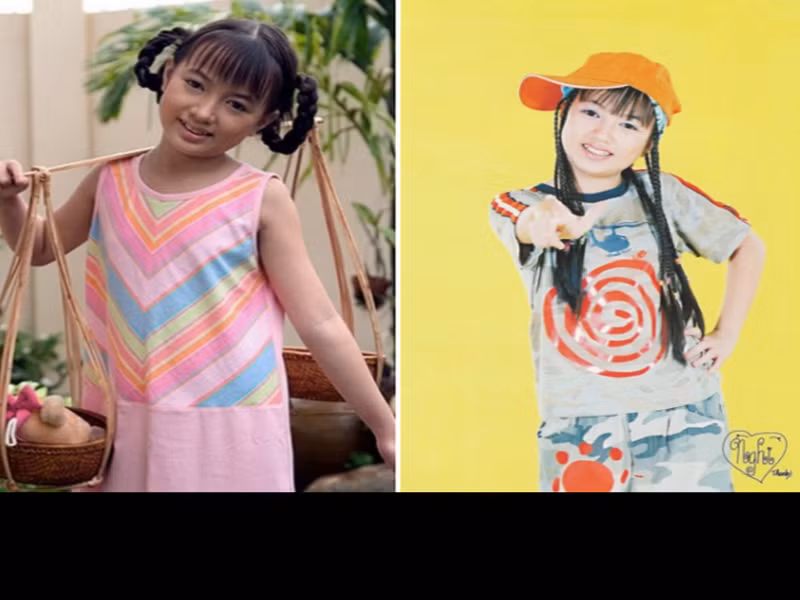  Xuân Nghi sinh năm 1994, được xem là thần đồng ca nhạc khi còn nhỏ giống Xuân Mai. Khi tròn 9 tuổi, tài năng nhí này tung album đầu tay. Năm 16 tuổi, Xuân Nghi sang Mỹ du học tại Trường đào tạo nghệ sĩ Orange County High School of the Arts. Sau đó, cô được nhận vào Đại học Nam California) ngành Music Industry (Công nghiệp âm nhạc). Ảnh: Gia đình xã hội