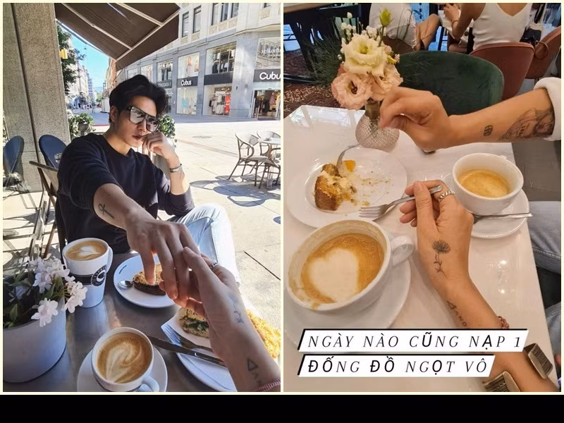 Huy Trần cùng Ngô Thanh Vân dạo chơi ở một số nước ở châu Âu.