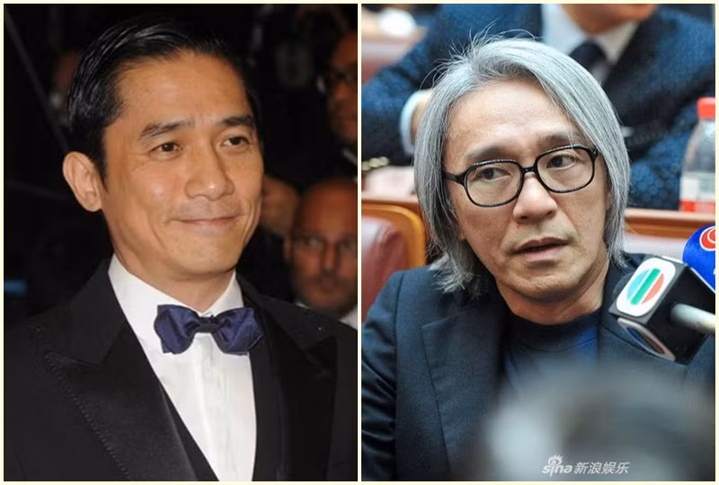 Cùng độ tuổi với Châu Tinh Trì, các tài tử như Lương Triều Vỹ (trong ảnh), Lưu Đức Hoa, Lê Minh… trông vẫn phong độ. Ảnh: Zing