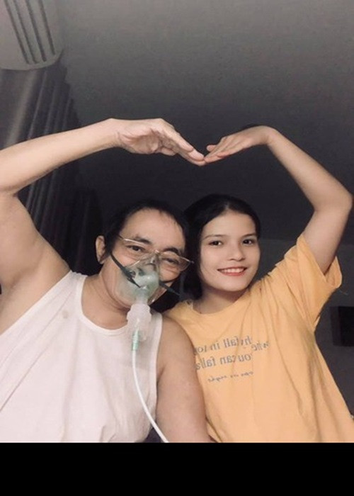 Giang Còi chia sẻ hình ảnh bên cô con gái Ngọc Anh.