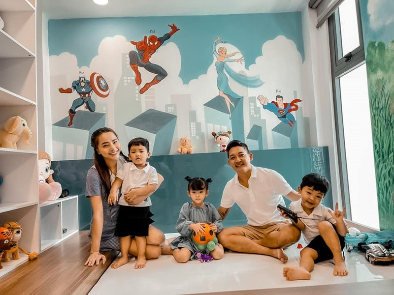 Tổ ấm hạnh phúc của Hải Băng - Thành Đạt khiến nhiều người ghen tỵ.