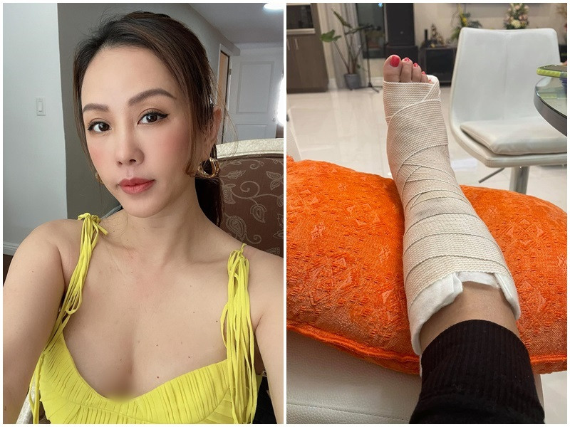 Hoa hậu Thu Hoài than thở gặp vận xui ở Mỹ Hoa hau Thu Hoai than tho gap van xui o My