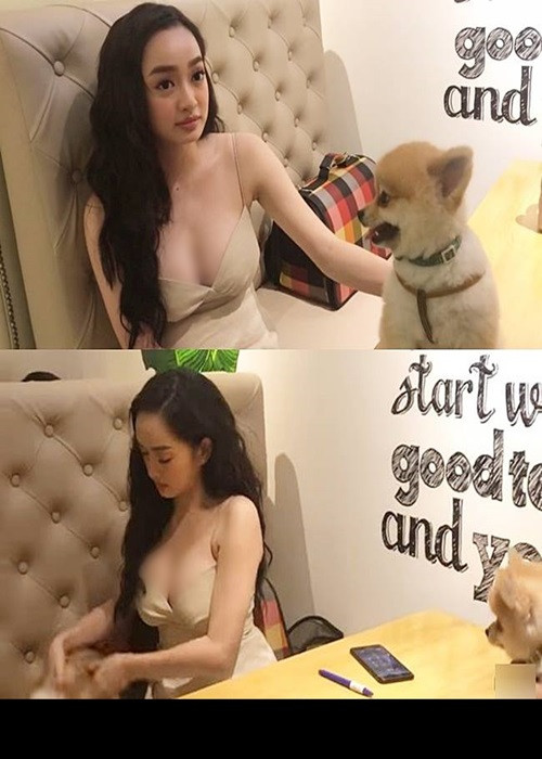 Nữ diễn viên sinh năm 1999 đã giảm cân để có vóc dáng thon gọn. Kết quả, không chỉ cân nặng, số đo vòng một của Kaity Nguyễn cũng giảm. Ảnh: Dân Việt