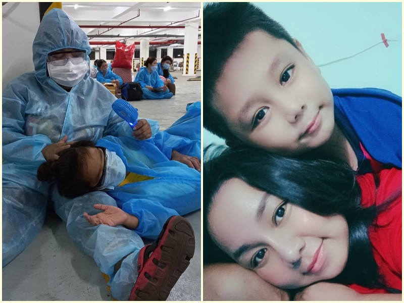 Ngày 12/7, hai mẹ con diễn viên Kim Đào vào khu cách ly tại bệnh viện dã chiến ở quận 2 sau khi con trai cô dương tính với COVID-19. Vài ngày sau, nữ diễn viên được thông báo đã nhiễm bệnh. Sau 2 tuần, Kim Đào và con trai khỏi bệnh. Những ngày điều trị bệnh, cô được các đồng nghiệp hỗ trợ nhu yếu phẩm. Kim Đào cho rằng cứ siêng năng súc miệng nước muối, ăn uống nghỉ ngơi, tập thể dục nhẹ nhàng, không thức khuya, tăng cường miễn dịch, đề kháng tự động 7 đến 10 ngày là thấy mình khỏe.