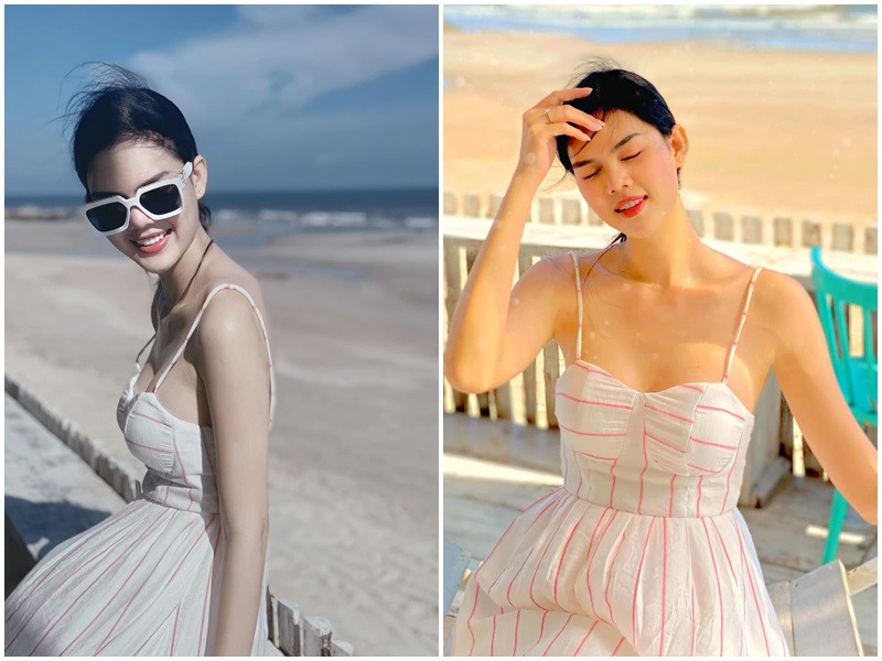 Người đẹp gốc Cần Thơ tham gia không ít cuộc thi nhan sắc. Cô từng thi Hoa hậu Hoàn vũ Việt Nam 2017 nhưng dừng chân khá sớm. Cũng trong năm 2017, Lê Ngọc Trinh thử sức ở cuộc thi Miss Ao dai Vietnam World và đoạt ngôi vị á hậu 2.