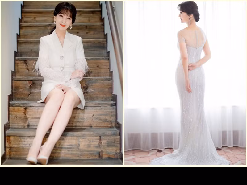 Triệu Nhã Chi tiết lộ bí quyết giữ vóc dáng là thói quen tập khí công, thường xuyên ăn các loại rau, đậu, củ quả, tinh thần lạc quan, tâm trạng thoải mái.