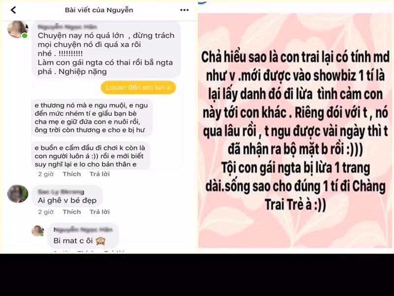 Tháng 5/2019, một cư dân mạng tự nhận từng yêu Jack cũng tố Jack lăng nhăng, thậm chí còn làm cho một cô gái có bầu. Ảnh: Vietnamnet