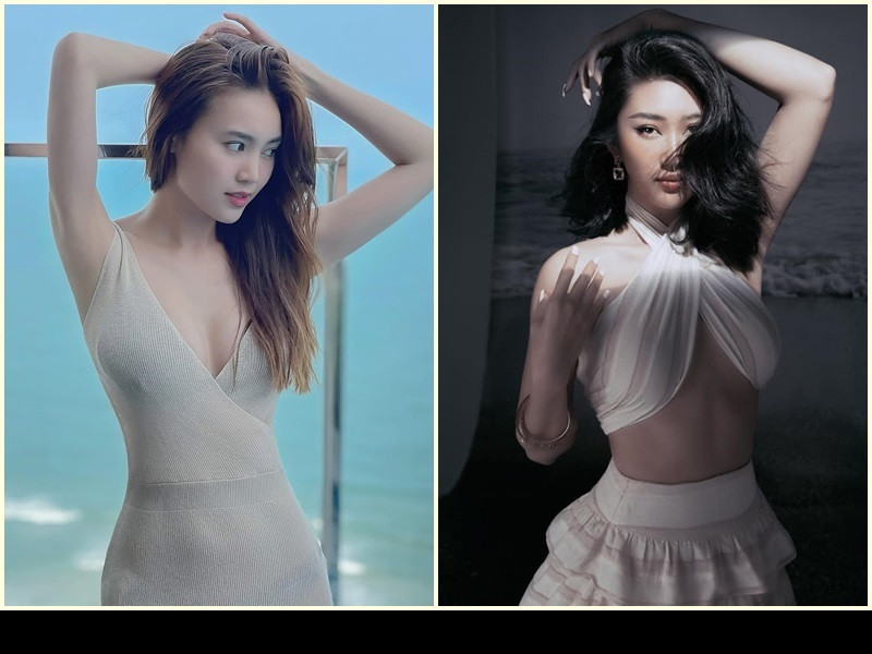 Xét về nhan sắc, 2 sao nữ Running Man Vietnam đẹp không kém cạnh nhau. Cả hai đều mặt xinh, dáng nóng bỏng.