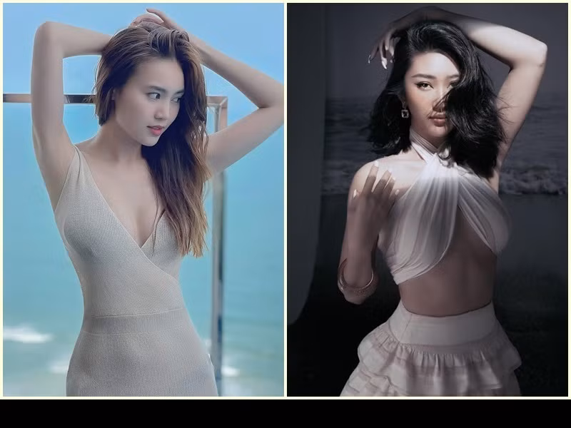 Xét về nhan sắc, 2 sao nữ Running Man Vietnam đẹp không kém cạnh nhau. Cả hai đều mặt xinh, dáng nóng bỏng.