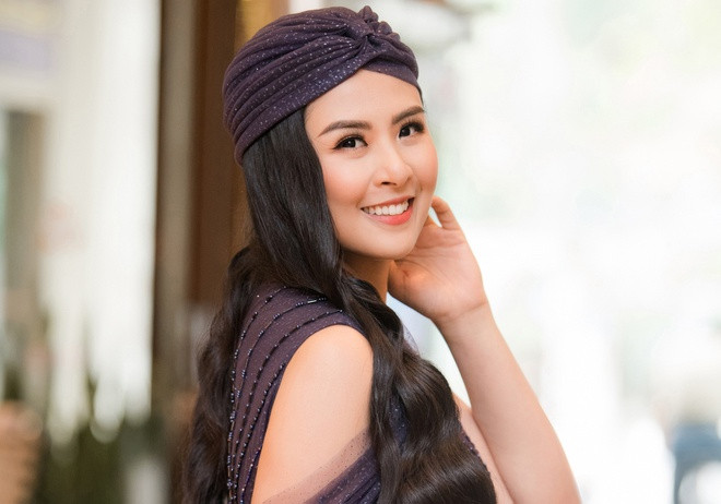 Hoa hau Ngoc Han mac gi trong le dam ngo?-Hinh-2