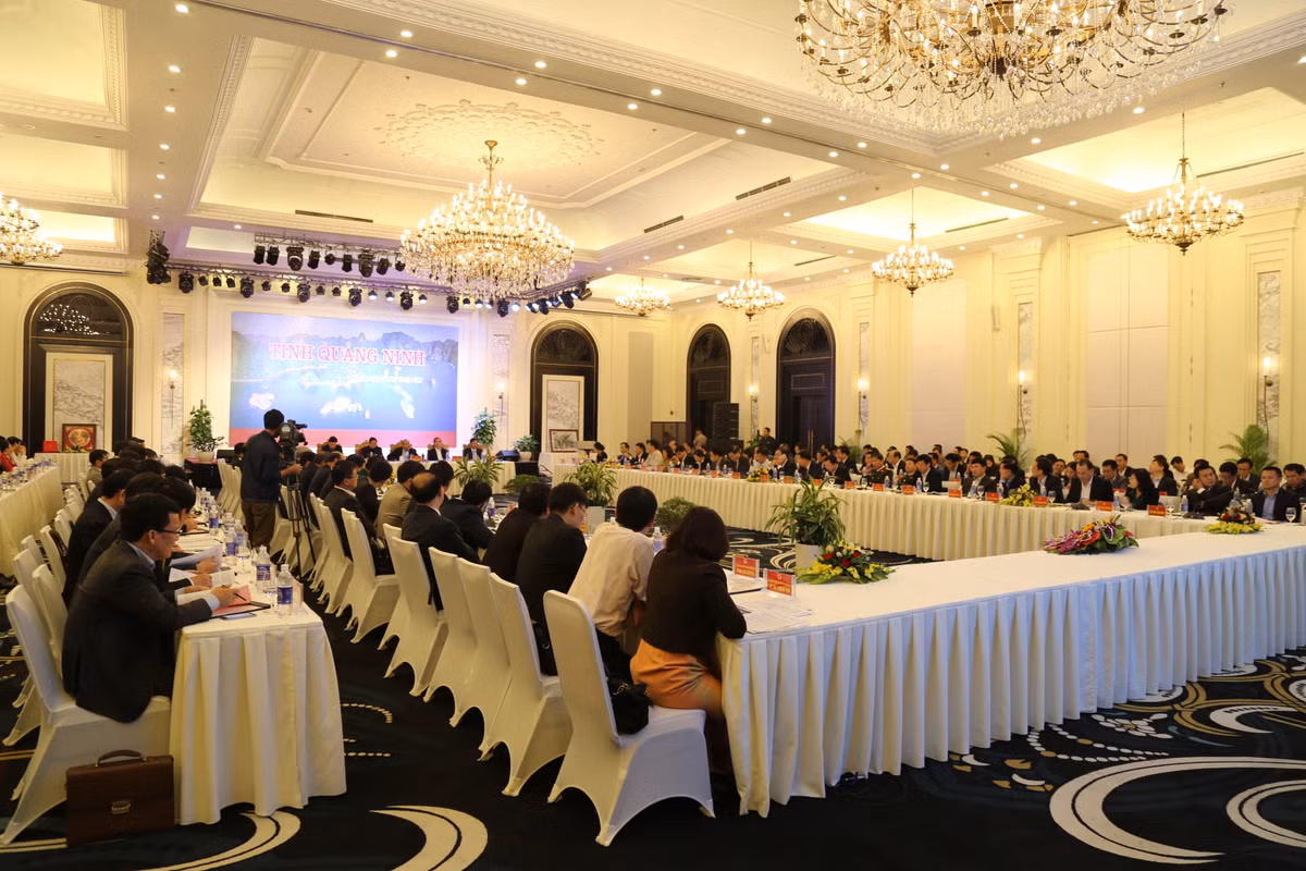 Quang cảnh buổi làm việc.