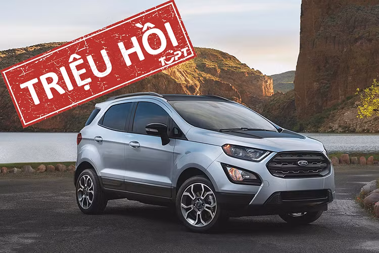 Ford trieu hoi hon 140.000 xe EcoSport va Focus nguy co hong phanh