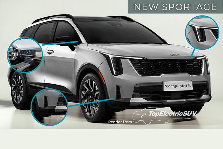 Phiên bản hiện hành của mẫu xe SUV Kia Sportage đã được ra mắt từ năm 2021, và năm 2024 này được xem là thời điểm lý tưởng cho một phiên bản nâng cấp giữa vòng đời.