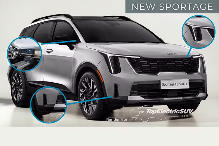 Phiên bản hiện hành của mẫu xe SUV Kia Sportage đã được ra mắt từ năm 2021, và năm 2024 này được xem là thời điểm lý tưởng cho một phiên bản nâng cấp giữa vòng đời.