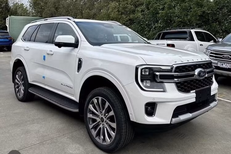 Thêm vào đó là bộ vành hợp kim 21 inch với thiết kế 12 chấu và logo "V6" trên chắn bùn trước. Ngoài ra, phiên bản này còn có tem chữ nổi "Platinum" trên nắp ca-pô và hai cửa trước như dấu hiệu nhận biết.