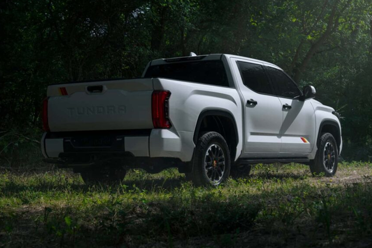 Camera Wi-Fi gửi dữ liệu tới gương chiếu hậu kỹ thuật số hoặc màn hình thông tin giải trí 14 inch. Chiếc bán tải cũng được trang bị gương chỉnh điện, gập điện và sưởi, tích hợp đèn LED kéo xe và đèn báo tính năng quan sát điểm mù.