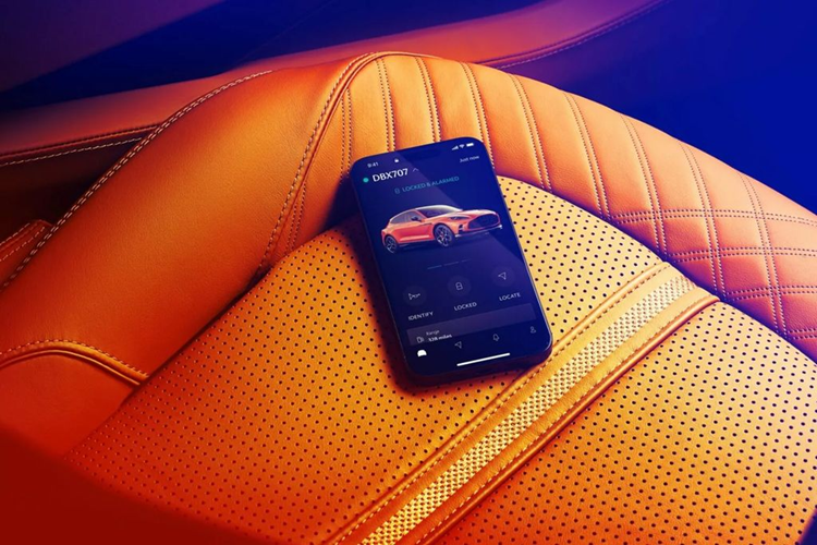 Theo Aston Martin, “mọi khu vực nội thất đều đã được nâng cấp” với nhiều tùy chọn cá nhân hóa hơn và các vật liệu mới như gỗ sồi hun khói bóng, lưới titan bóng, gỗ ziricote, lớp sơn mài piano và các chi tiết ốp bằng sợi carbon.