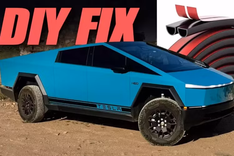 Một chủ xe bán tải điện Tesla Cybertruck đã rất thất vọng vì Tesla không thể xử lý được sự cố trên chiếc xe tải điện của mình đến nỗi anh ta đã tự mình sửa nó bằng một bộ phận tự chế có giá 13 đô la, khoảng 305.000 đồng.