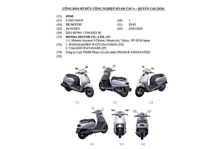 Honda Giorno+ thế hệ mới mang thiết kế theo phong cách unisex, hướng đến nhóm khách hàng nam lẫn nữ. Tại Thái Lan, xe được bán với 2 phiên bản phanh CBS và ABS. "Dàn chân" Giorno+ dùng la-zăng 12 inch ở cả 2 bánh, đi kèm lốp 100/90 phía trước và 110/90 phía sau.