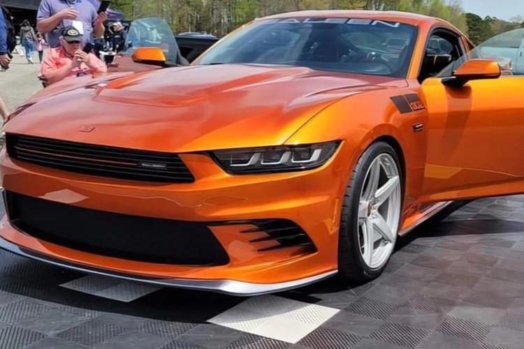 Bên trong nội thất, 302 Black Label được trang bị thêm Ghế thể thao Saleen với ghế bọc da và Alcantara và đường khâu cùng màu. Xe còn được trang bị cần số Saleen, thảm sàn thêu và bảng điều khiển có số series của Black Label. Xe còn được trang bị vô lăng Saleen có logo đặc biệt cũng được trang bị.