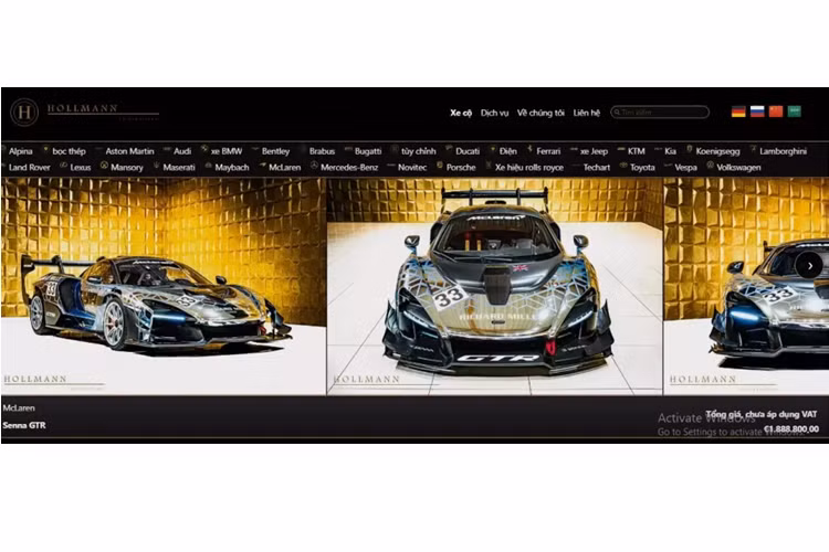 McLaren Senna GTR vẫn được trang bị động cơ V8, dung tích 4.0 lít, nhưng lại có công suất tối đa lên đến 814 mã lực, tăng 25 mã lực so với McLaren Senna, dù công suất tăng không nhiều, nhưng âm thanh mỗi khi xe đề máy, nẹt pô hay bức tốc trên đường đua đều khiến khách hàng sở hữu xe McLaren Senna phải thèm muốn sở hữu 1 bản đua.
