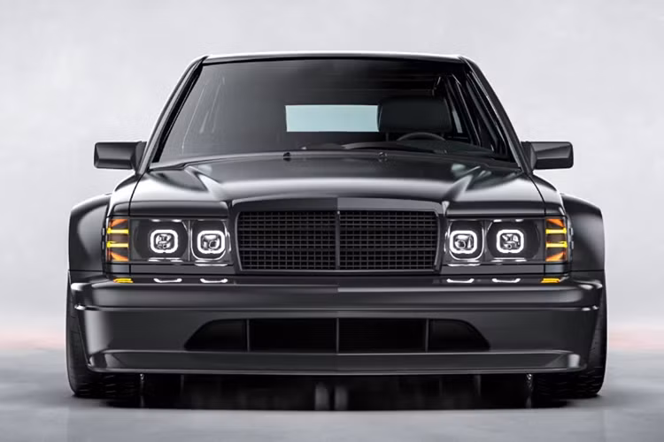 Chính vì thế, ngoại thất của xe cũng sẽ có nhiều nét tương đồng với mẫu xe huyền thoại này. Phần đầu xe HWA EVO gây ấn tượng với lưới tản nhiệt tối màu nhìn khá cổ điển nhưng lại được kết hợp cùng cụm đèn pha LED hiện đại có thiết kế khá độc đáo.