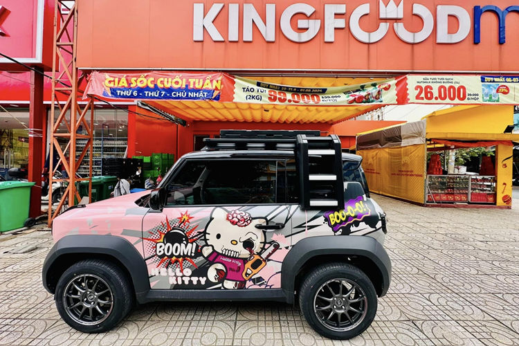 Tổng chi phí cho việc nâng cấp hệ thống chiếu sáng này là 45 triệu đồng. Đặc biệt, gói độ này còn có các tùy chọn khác với giá rẻ hơn, dao động từ 14,5 triệu đến 27 triệu đồng, tùy thuộc vào cấu hình. Gói độ VinFast VF3 không chỉ chú trọng vào hệ thống đèn mà còn tập trung vào nâng cấp ngoại thất và phụ kiện xe. 